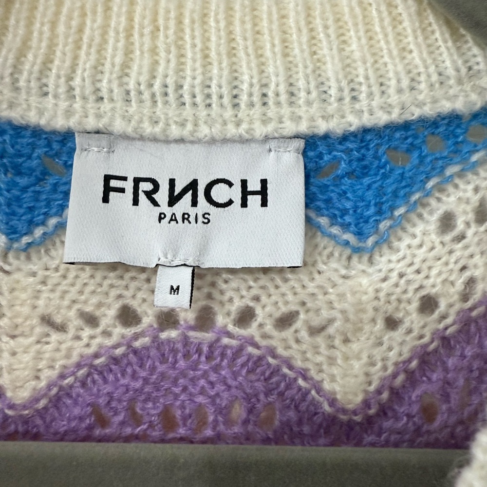 FRNCH Rainbow Knit Top - Picture 2 of 4